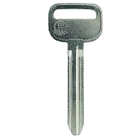 Jma JMA:TR47 / X217 Toyota Metal Key - SMALL HEAD (JMA) JMA-TOYO-15E
